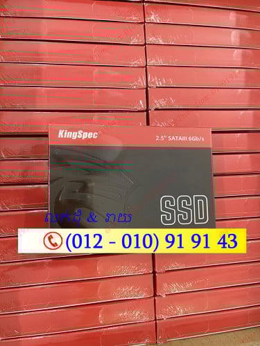 Top Sale 🔥🔥! New Arrival SSDថ្មី Kingspec 128GB $19  | 256GB $37  | 512GB $55