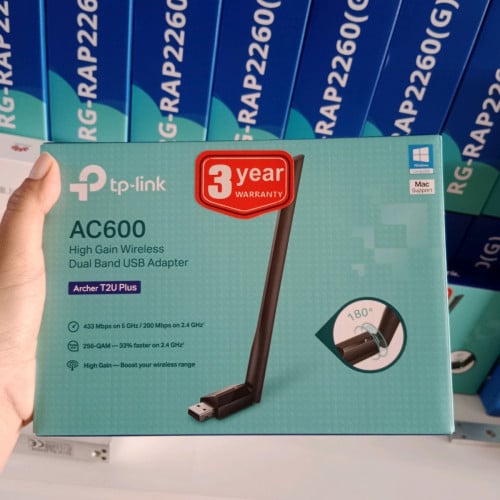 TP-LINK Archer T2U Plus AC600 USB adapter