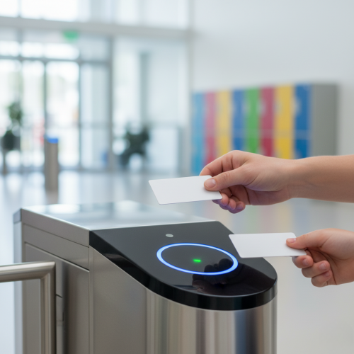 Verify Scan Access Control (Double Scan) - ប្រព័ន្ធសុវត្ថិភាពស្កេន២ជាន់