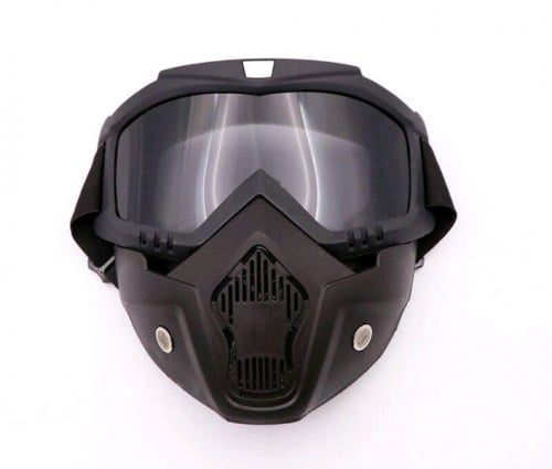 មុខពាក់ការពារ នឹង ផ្សារដែក