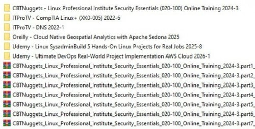 លក់ Course: Linux, Cybersecurity…..
