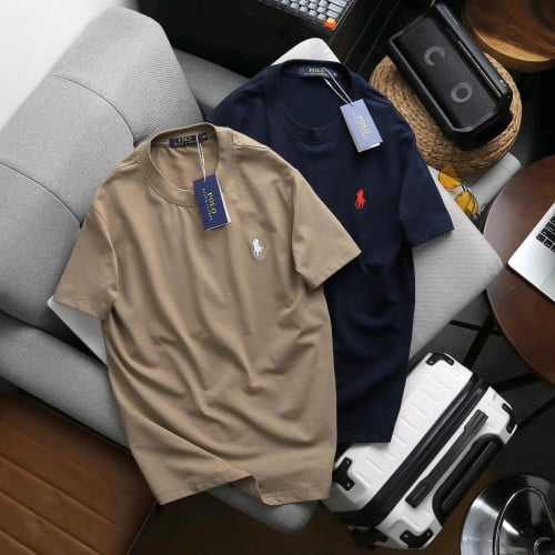 អាវយឺតដៃខ្លី កបើក មានហោប៉ៅ១ ម៉ូតពណ៌ដូចរូប លេខ l xl xxl 3xl (50kg-95kg)