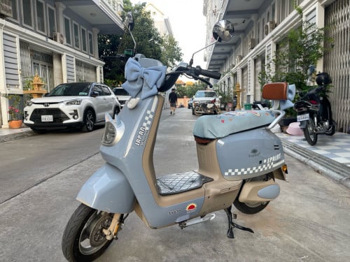 ម៉ូតូអាគុយ ម៉ាក់ Taiyo លេងបែបខ្យូតតម្លៃសមរម្យមិនសូវបានប្រើប្រាស់ទេ