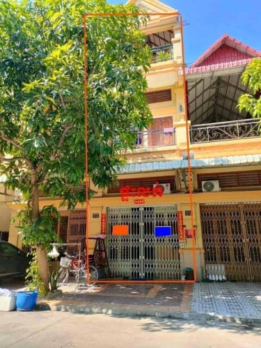 🏠 ផ្ទះល្វែងលក់ នៅបុរីពិភពថ្មី ចំការដូង (គម្រោង១)