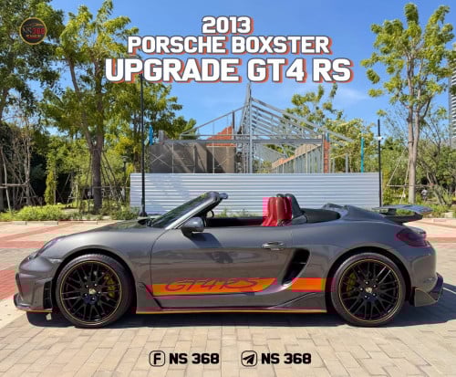 🚘 Porsche Boxster Upgrade GT4 RS