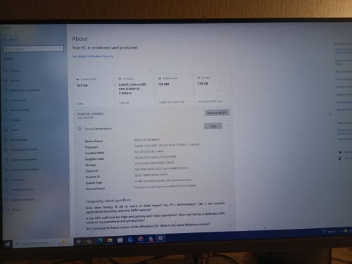 All in One Ram 16GB , M2 256GB ខ្ចីញេញ