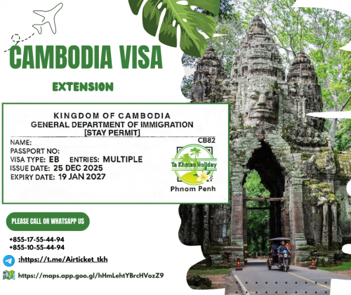 Cambodia Visa Extension 2026