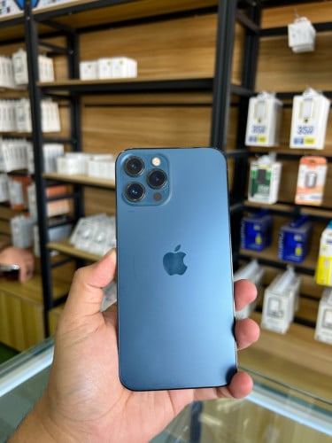 iPhone 12 Pro max 256G bypass WiFi សានុំហ្សុីន 🔋88%( Bypass ប្រើបានតែWifi ) លក់ 170$