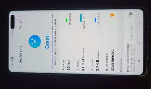 Samsung S10 5G 256gb 98.99%