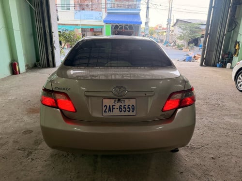 Toyota Camry 2007 XLE FULL OPTION ពណ៌មាស ប្រភេទឡានមូលសានុំស្រីន ឡានថ្មីខ្លាំង