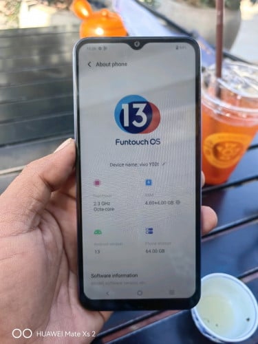 Vivo y02t sim2 ram4G+4G 64G  /