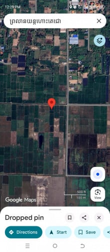 មានលក់ដីនៅភូមិស្វាយរលំ4ក្រុង តាខ្មៅផ្លូវជាតិលេខ21A