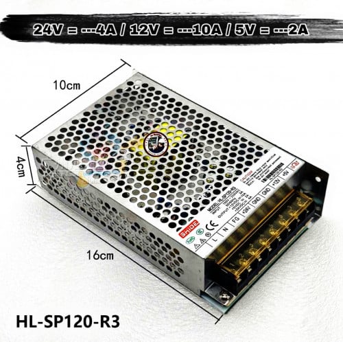 ដុំបំលែងភ្លើង/តង់ស្យុង AC - DC ( Power Supply )