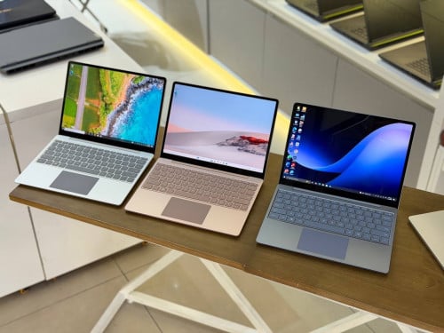 𝗦𝘂𝗿𝗳𝗮𝗰𝗲 𝗟𝗮𝗽𝘁𝗼𝗽 𝗚𝗼 ( 𝗚𝗿𝗮𝗱𝗲 𝗔 )CPU Core i5-10th, RAM 8GB, SSD 256GB, Touch Screen