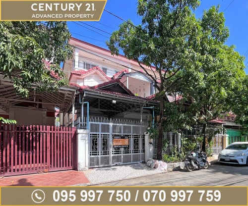 🏘 វីឡាភ្លោះ (Twin) ក្នុងបុរី ពិភពថ្មី សំរោងអណ្ដែត ត្រូវការលក់បន្ទាន់ខ្លាំង