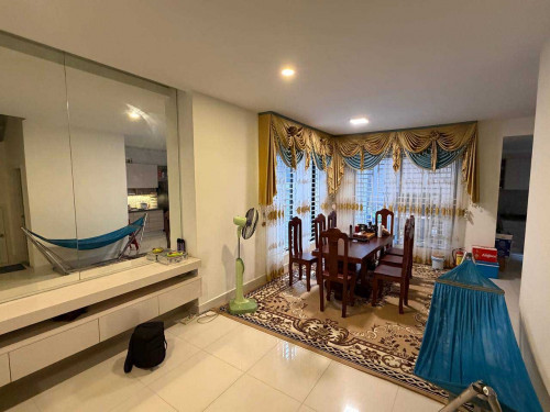 🏠 វីឡាភ្លោះAសម្រាប់លក់នៅ បុរីប៉េងហួតដឹស្តាមេរាហ្គាដិន 50m