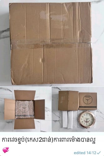 💁‍♀️ទិញដោយក្តីរីករាយ មិនភ័យបែកពេលដឹកជញ្ជូន💞