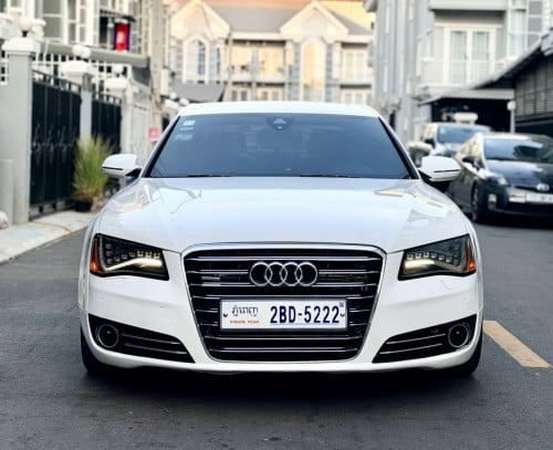 🔥AUDIA8L តួវែង013V6សាំង បេីកដំបូលកៅអុីម៉ាស្សា optionVIP ម៉ាសុីនប្រអប់លេខអ៊ែម