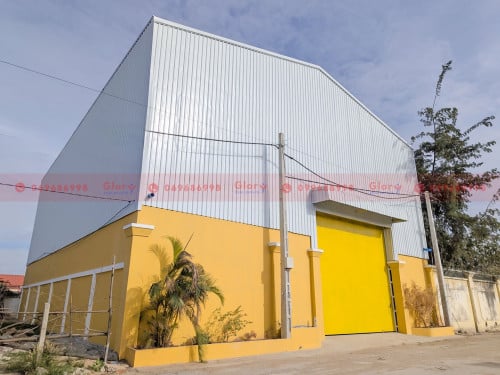 220 Sqm Warehouse For Lease On A Sub-Road In Khmuonh Area, Sen Sok