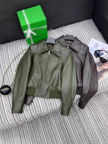Bottega Veneta leather jacket