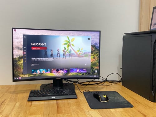 GamingPC+Monitor27”Curved+FreeAccessories