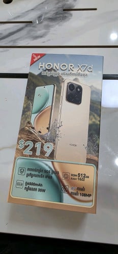 HONOR X7D RAM16GB,ROM512GB