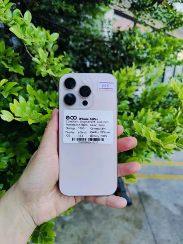 iohone16pro 128G lock sim2