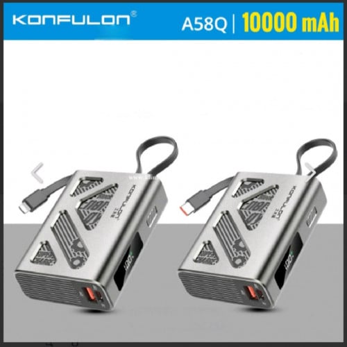 Power Bank Konfulong 10000mah សាកថ្មលឿន 30w