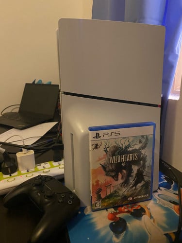 PS5 Slim Disc Drive with Game no box