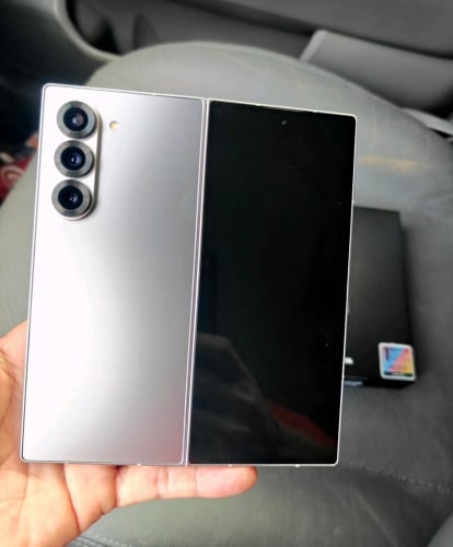 Samsung Galaxy Z Fold6 Ram 12G/512G ស៊ីម២ របស់ក្រុមហ៊ុន សានុំហ្ស៊ីនស្អាតដូចថ្មី