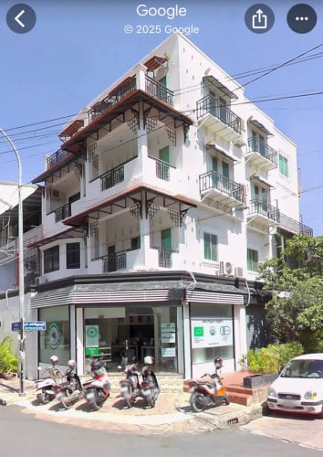 ផ្ទះជួល នៅលើផ្លូវកែងជិតវិមានឯករាជ្យ