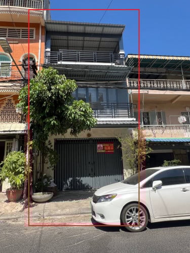 ផ្ទះអាជីវកម្មជួលនៅបឹងកេងកង មានសម្ភារះខ្លះ