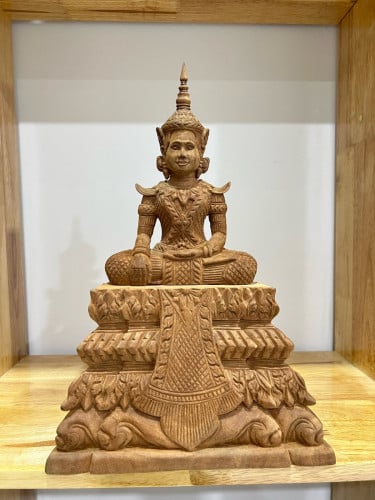 ព្រះសេអារ្យមេត្រីឈើម្រះព្រៅកំពស់ 35cm