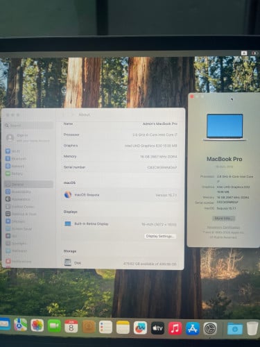លក់ Macbook Pro 2019, 16",16gb, 500gb