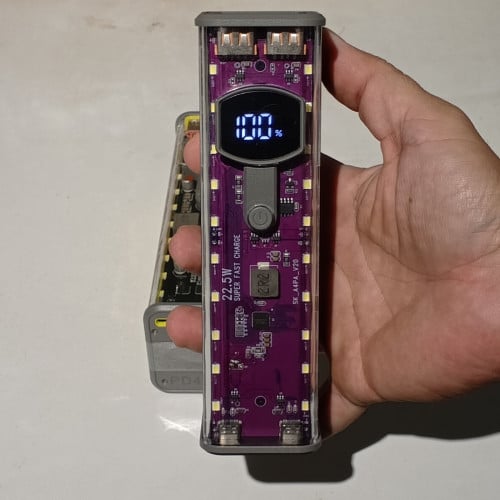 ប្រអប់Powerbank ដាក់ថ្ម 18650 បាន8កូន