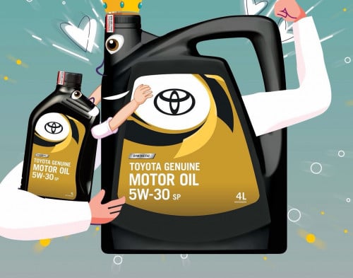 ប្រេងម៉ាសុីន Toyota Original 5w30