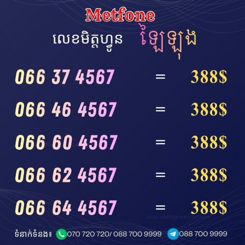 លេខមិត្តហ្វូនលក់ឡៃឡុង (👉ទាក់ទង☎️0887009999)