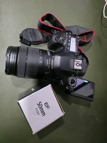 CANON EOS 80D len EFS 18-135mm &EF 50mm