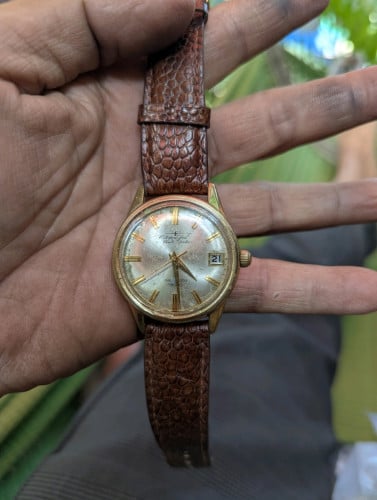 CITIZEN Automatic បុរាណម៉ាស៊ីនកងចក្រ តួស្រោបមាស