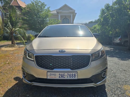 Kia Carnival 2015 ឡានក្រុមហ៊ុន ម៉ាស៊ុត full ពេញ