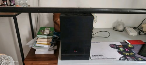 LG sound bar and sub