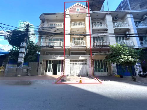 Shophouse for Rent | Boeng Trabek, Phnom Penh