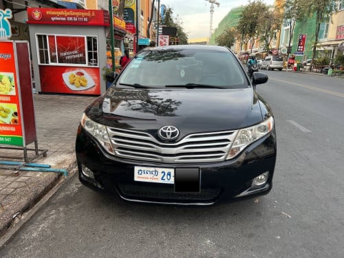 Toyota Venza 2010 ឡានអ្នកម្ចាស់ដើមColor : Black