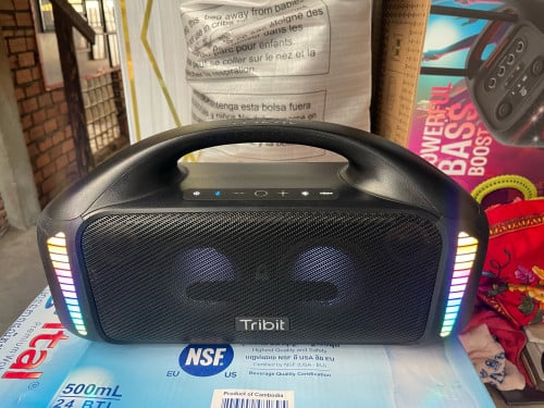 Tribit មួយទឹកសុំនុំ​ ធានាថ្មរនិងសំលេង​ តំលៃ89$ ភ្នំពេញ​ លេខនិងតេឡេក្រាម089222158