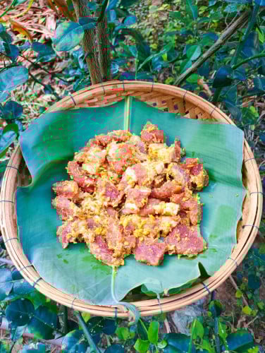 ផ្អកត្រី និងផ្អកសាច់ជ្រូកស្រែ