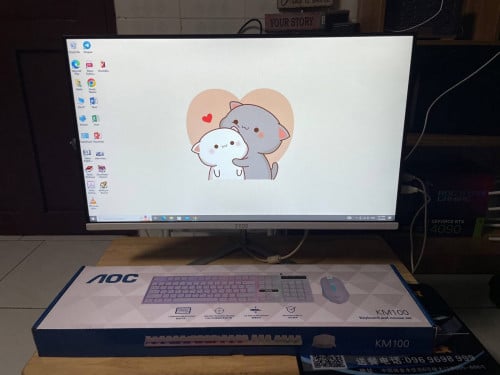 All in one 24inch 77$ with mouse RGB new box