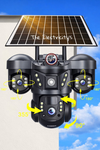 Camera Solar + 4G ( ប្រើសូឡា នឹងសុីម )