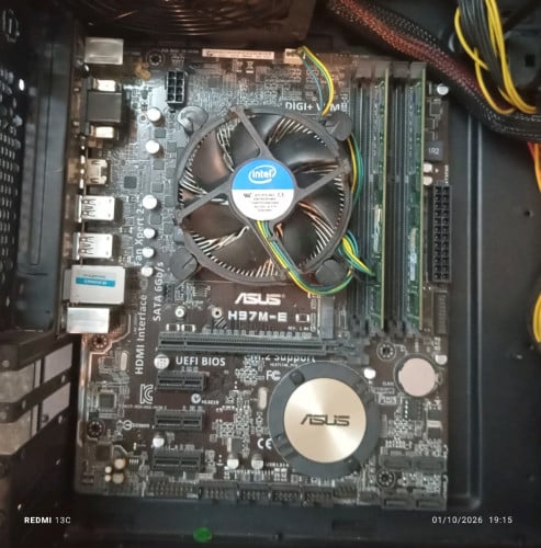 CPU i7 with ram motherboard