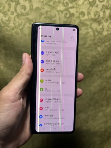 Fold 3 sim 2 ដូចរូបដំនើរការទាំងអស់ sim 2 256G