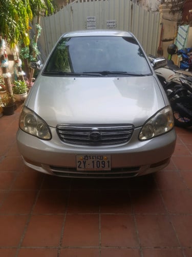 I need to sale my car corolla L E 2003 color silver P2Y.....price 7400 dollars 